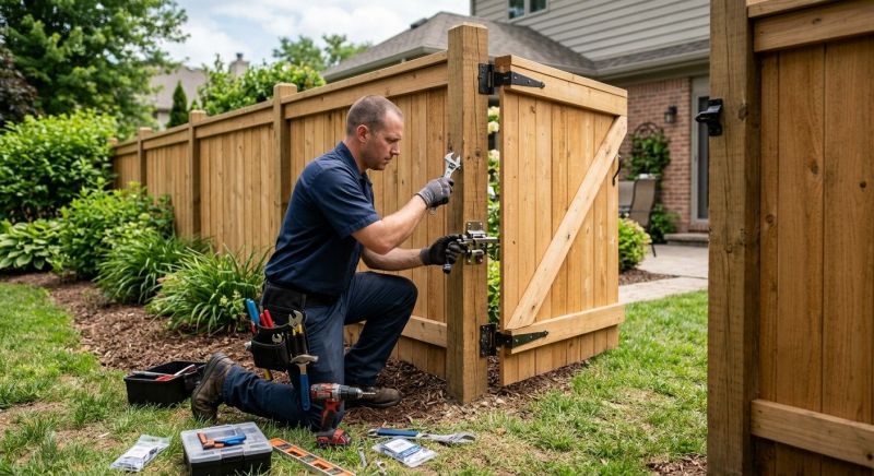 Fence Gate Adjustment Service