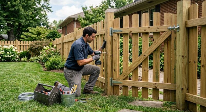 Fence Gate Adjustment Service
